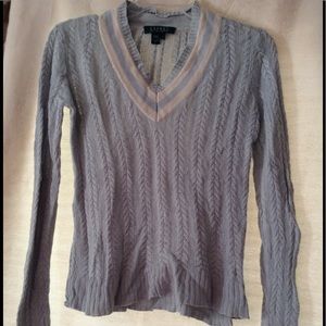 LAUREN RALPH LAUREN 100% Silk knit Sweater Size S